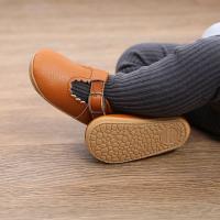 Zapatos Planos Para Bebés Primera Caminata Antideslizantes Suaves Suela De Goma Para Niñas Y Niños Zapatos Infantiles Para Interior Y Exterior - details 3