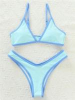 Conjunto de Bikini Retro Vintage Tanga Sexy de Moda para Mujer Estilo de Primavera/Verano 2023 - details 13