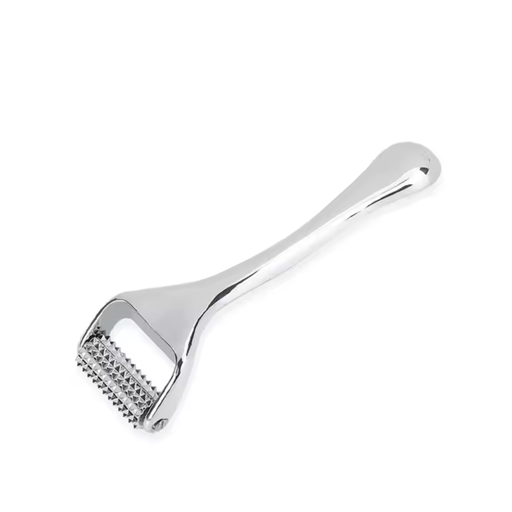 Masajeador Facial de Aleación de Zinc Rodillo Derma Indoloro Micropin Cuidado de la Piel - 1