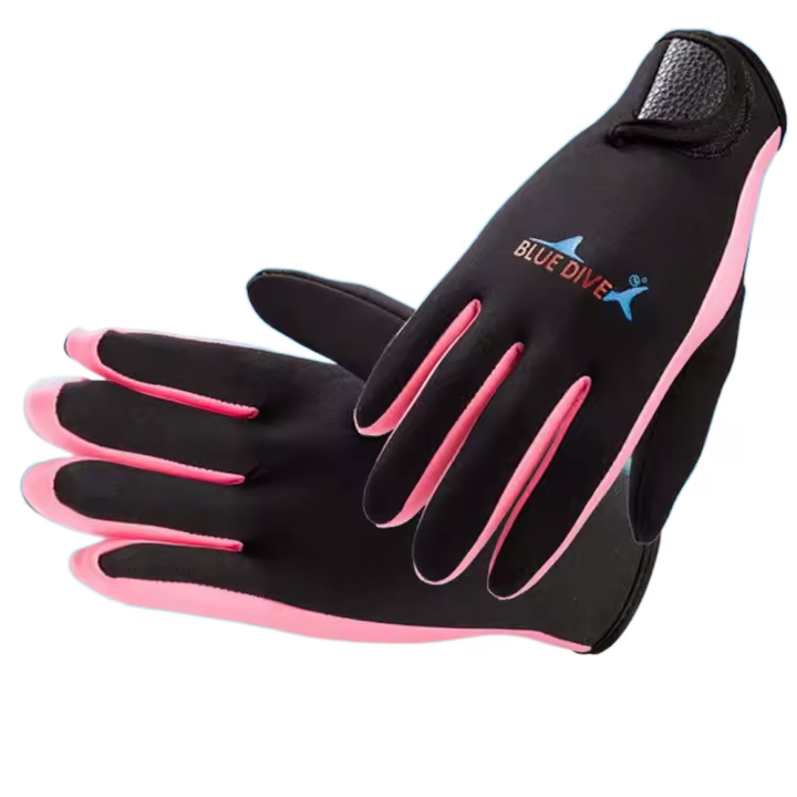 Invierno cálido a prueba de frío neopreno snorkel kayak equipo de buceo guantes de natación guantes de buceo surf - 1