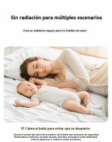 Musica relajante para dormir multifunción maquina de ruido blanco luz nocturna infantil - details 8