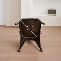 Juego de 4 Sillas de Comedor de Metal Vintage Industrial Adecuado para Uso Interior y Exterior - details 22
