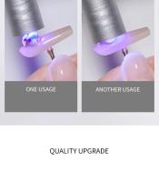 Secador de uñas LED UV portátil, lámpara de luz Uv para esmalte de uñas de Gel con rotación de 360 °, soporte magnético - details 11
