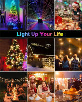 5M Fairy Light Smart Christmas LED Garland Remote Bluetooth APP Control DIY Color Indoor Outdoor Music Sync USB String Light - details 4