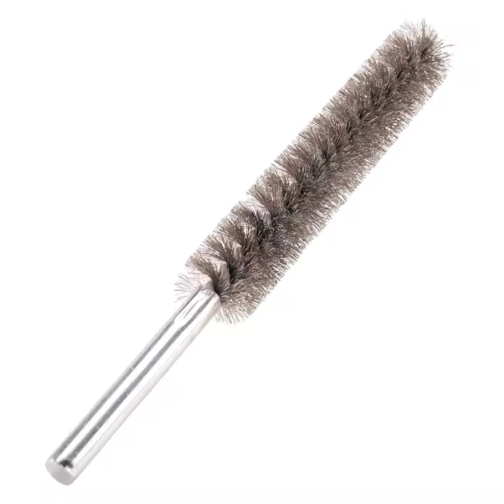 cepillo de limpieza del tubo del alambre de acero inoxidable del diámetro de la longitud 20m m de los 17cm - 1