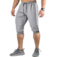 Pantalones cortos deportivos para hombre Pantalones cortos largos hasta la rodilla para hombre Pantalones cortos para correr - details 3
