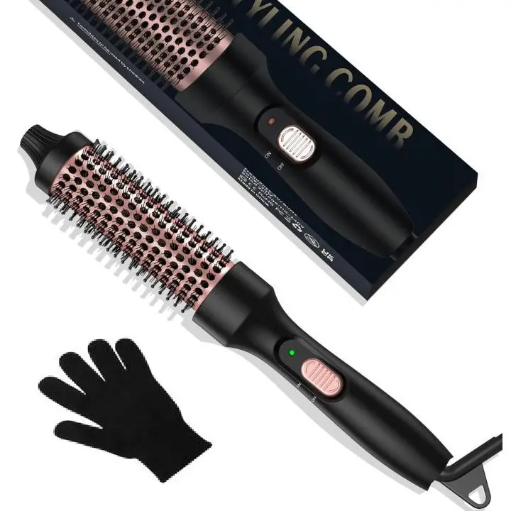 Cepillo de Rizos Calientes Estilizador de Cabello con Aire Cálido Volumen de Raíces y Rizos Sueltos - 1