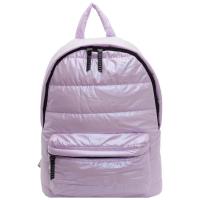 Mochila de plumón liso, mochila acolchada de gran capacidad, mochila escolar para estudiantes adolescentes, mochila multibolsillo, mochila versátil de algodón acolchada - details 0