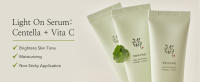 Light on serum, Centella Asiatica and Vitamin C Serum. Brighten and moisturize the skin.