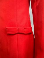 Elegante Vestido Mini de Doble Arco Manga Larga Cintura Alta Para Mujeres Moda de Otoño-Invierno - details 4