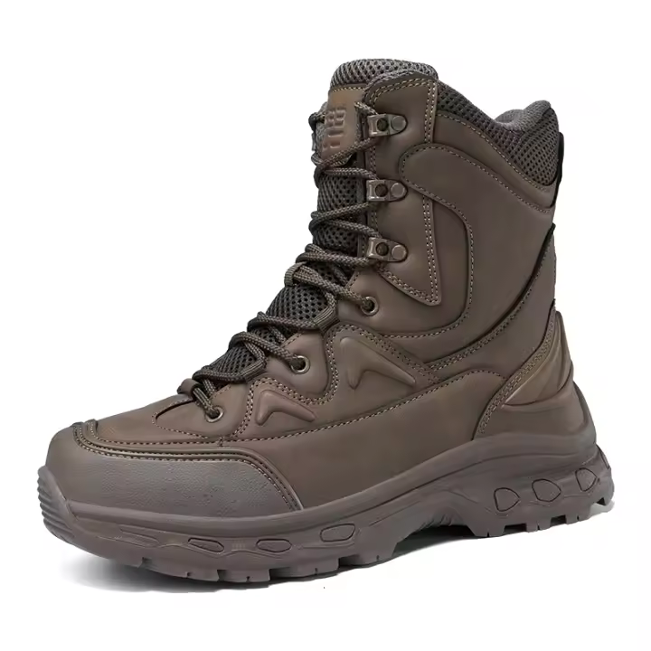 Botas de Combate del Desierto DE LA Fuerza especial para hombre, Zapatos de senderismo al Aire Libre, zapatillas de seguridad para el trabajo al Tobillo - 1