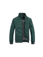 Chaqueta de Hombre Bomber Ligera Casual Abrigo con Cremallera para Primavera y Otoño Chaqueta de Moda Callejera Hip Hop con Bolsillo Material Exterior de Poliéster Cuidado de Tela Lavable en Máquina - details 2