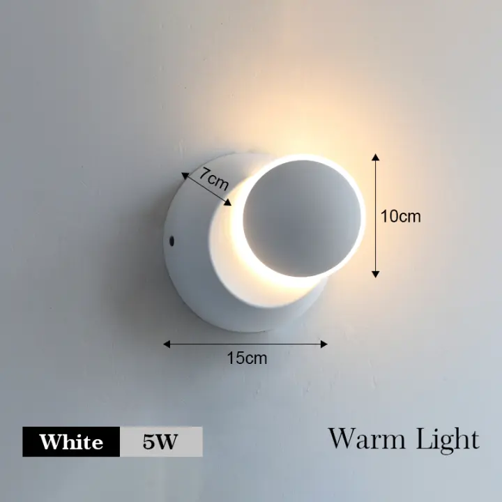 YNL Lámparas de Pared LED Modernas Estilo Nórdico para Dormitorio, Pasillo, Sala de Estar - 1