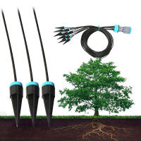Kit de riego por goteo de 10 cabezales, dispositivo de riego por filtración de agua automática para jardín, invernadero, balcón, maceta, plantas - details 0