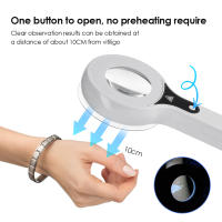 Lámpara LED de Madera para Análisis de Piel y Belleza Profesional Máquina Facial Diagnóstico de Piel contra Vitiligo y Psoriasis - details 4
