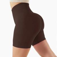 Shorts de Cintura Alta para Mujer en Verano Color Caramelo Ideal para Entrenamiento en Gimnasio y Yoga - details 46