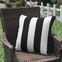 Funda de cojín impermeable colorida para exteriores, funda de almohada duradera a rayas, funda de almohada moderna para jardín - details 8