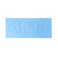 Estera de Yoga y Pilates Guía de Posición de Pasos para Entrenamiento de Piernas Multiusos 80x35CM - details 0