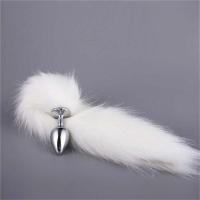 Consolador Leten, diademas con orejas bonitas, cola de conejo y zorro, tapón Anal de Metal, accesorios eróticos para Cosplay, juguete sexual para adultos para parejas - details 9