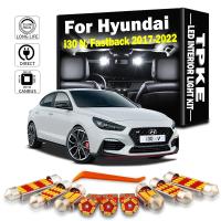 Kit de Bombilla LED para Coche TPKE 13Pcs Placa de Mapa Interior Dome para Hyundai i30 N Fastback - details 0