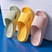 Zapatillas de EVA para hombre y mujer, sandalias suaves y ligeras para la playa, chanclas antideslizantes para amantes de interiores, zapatos de baño para el hogar, novedad de verano - details 0