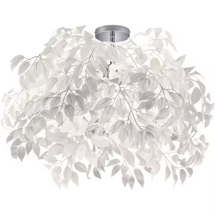 Lámpara de pie, 28W, IP20, 1110 lúmenes, E14, color cromo - 1