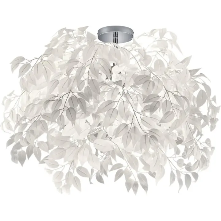 Lámpara de pie, 28W, IP20, 1110 lúmenes, E14, color cromo - 1
