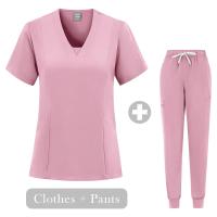 Uniforme médico para quirófano, conjunto de gomas de trabajo para hospital, suministros de enfermería, traje de cirugía dental para enfermera, ropa de trabajo. - details 9