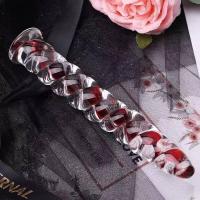 Empaque privado Sexy Crystal Twist Espiral Erótico Adulto Ano Butt Anal Dilatador Vidrio Dildo Juguetes Sexuales Para Mujer Hombre Tapón Anal - details 2