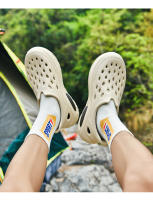 Sandalias de Playa para Hombres y Mujeres Gruesas, Perforadas, Versátiles, Pisando Caca - details 21