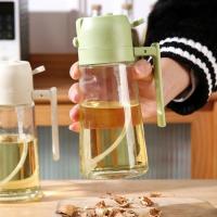 Botella dispensadora de aceite en aerosol 2 en 1, herramienta de cocina integrada con boquilla, 470ml - details 7