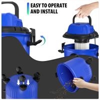Aspiradora Industrial Hoover Potente de 4800W Sin Bolsas, 16Kpa, 15 Litros, 4 Ruedas - details 2