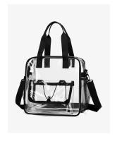 Bolso de hombro tipo bandolera transparente de PVC para natación y playa, gran capacidad, impermeable, para verano, Fitness, Yoga, bolso deportivo - details 19
