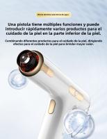 Nueva Luz Roja y Azul Microcristalina Nano-micro-agujas Instrumento de Cuidado de la Piel Facial para Piel Normal Pistola de Luz de Agua Máquina de Belleza - details 12