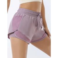 Pantalones cortos sueltos informales de secado rápido de talla grande para mujer, pantalones cortos antideslizantes para correr, fitness y yoga, pantalones cortos de yoga para mujer - details 3