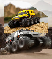 Coche todoterreno teledirigido anfibio Q137, camión de carreras de 8 ruedas, impermeable, escalador, 2,4G, Control remoto, juguete para niños - details 3