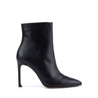 Botines de invierno de cuero genuino de alta calidad para mujer, transpirables, antideslizantes, impermeables, modernos y duraderos - details 0