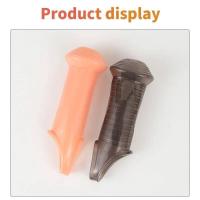 Empaque privado Condones de silicona reutilizables Sexys Extensor de manga Anillo de retraso de la eyaculación Agrandamiento del pene Juguetes sexuales para adultos para hombres - details 12