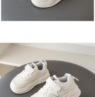 Zapatos Blancos de Primavera para Niños Pequeños Zapatillas Transpirables Casuales para Niñas y Niños Zapatos de Junta Medianos y Pequeños - details 8