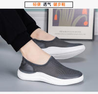 Zapatos deportivos informales transpirables de verano para hombre, finos y ligeros, de un solo pie, zapatos de malla para hombre - details 17