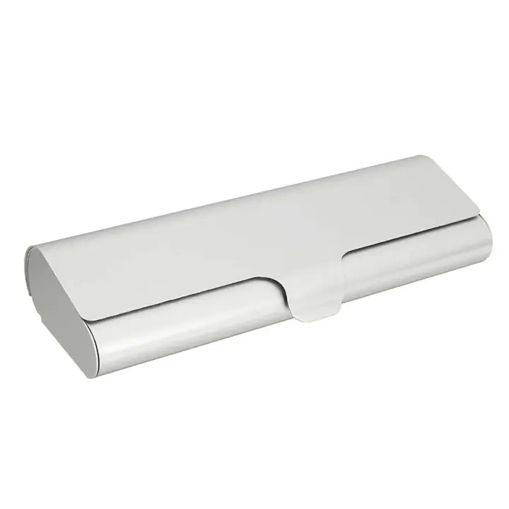 Estuche para gafas de Metal duro mate delgado, gafas negras Sier, protección para gafas, caja portátil de viaje, regalos, 1 ud. - 1