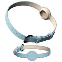 Rastreador de protección Airtag para Apple, Collar de silicona PU, posición antipérdida, impermeable, gato y perro - details 3