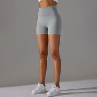 Hamidou pantalones cortos de Yoga para mujer, Shorts de Fitness para correr, ciclismo, transpirables, cintura alta, entrenamiento, gimnasio, Verano - details 46