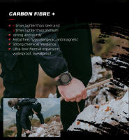 NORTH EDGE ALPS-reloj con brújula de fibra de carbono para hombre, Original, correa de nailon, resistente al agua hasta 50M - details 1