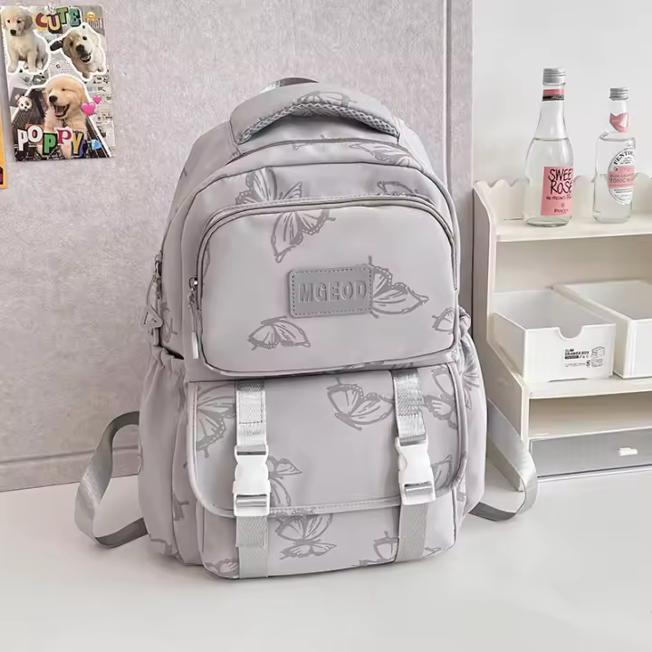 Mochila de nuevo estilo para niñas, estudiantes de secundaria, mochila de viaje de gran capacidad, mochila de nicho de alta gama - 1
