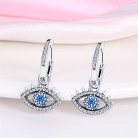 Pendientes de hoja de plata de ley 100%, joyería elegante de cumpleaños para mujer - details 2