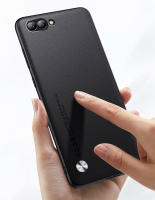 Funda de Lujo de Cuero PU para Honor 10 Cubierta Trasera Mate de Silicona a Prueba de Golpes - details 3