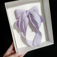 Sombreros con clip de resorte con lazo de cinta de textura importada hechos a mano - details 17