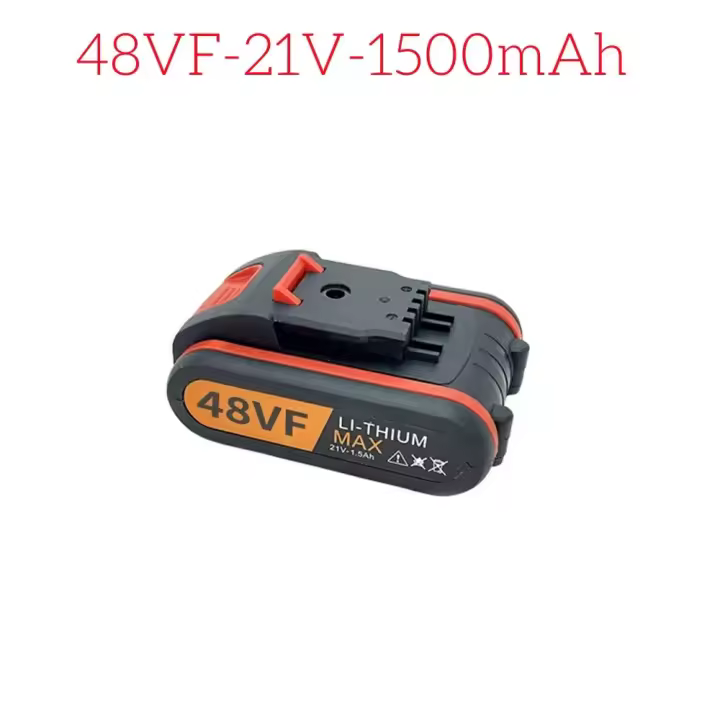 48VF.98VF.21V.2500MAH, batería recargable de iones de litio, adecuada para herramientas eléctricas, taladros de pistola, destornilladores - 1