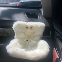 Bonito asiento de seguridad para muñeca de coche, resistente con cinturón de seguridad, modelo de silla de dibujos animados, fácil de instalar, ambientador anticaída, Clip de ventilación para viaje - details 3